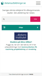 Mobile Screenshot of distansutbildningar.se
